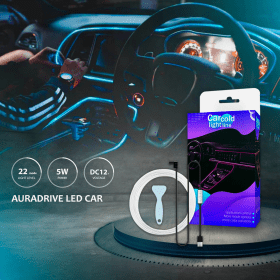 Bande lumineuse Fiber optique Led fluo RGB USB pour intérieur de voiture