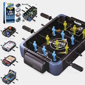Jeux de table 5 en 1 Football, Hockey, Basketball, Tennis et Bowling