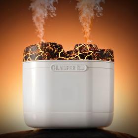 Diffuseur d’arômes Effet Volcan Lumineux 1200ml