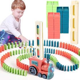 Jeu De Train Domino Educatifs avec lumières et Musique pour Enfants