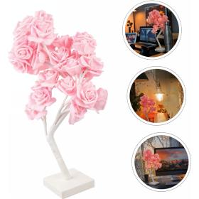 Lampe de Table fleur avec LED – مصباح طاولة زهور مزود بمصباح