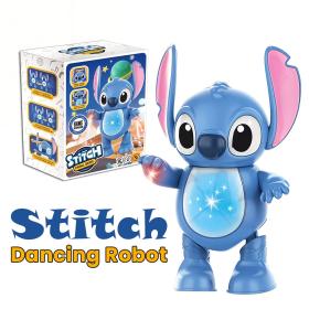 Jouet Danseur Interactif Musical Stitch avec Lumières – لعبة ستيتش الراقصة