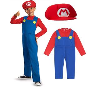 Déguisement Mario Pour Enfants 3-8 ans