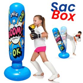 Sac de Boxe Gonflable pour Enfants en PVC Durable – كيس ملاكمة قابل للنفخ